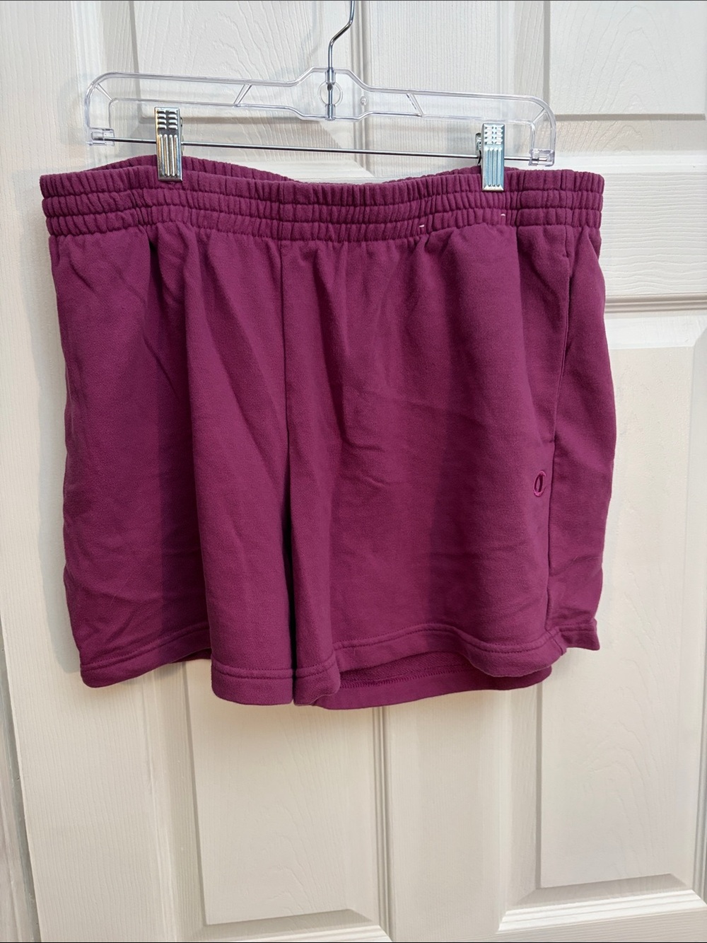 Champion Women's Plum Athletic Shorts with Elastic Waist